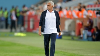 Roma's head coach Jose Mourinho (AP) Roma's head coach Jose Mourinho (AP)