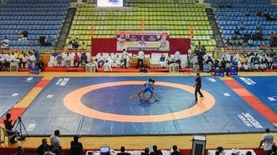 File photo of wrestling. (HT Photo)