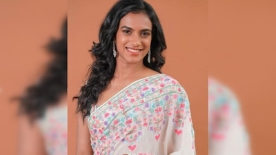 PV Sindhu kept her makeup look subtle and also opted for minimal jewellery. (Instagram/@pvsindhu1) PV Sindhu kept her makeup look subtle and also opted for minimal jewellery. (Instagram/@pvsindhu1)