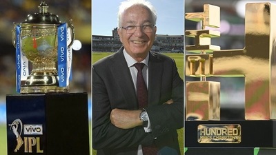 David Gower feels the IPL can benefit by picking up a rule from The Hundred. (Getty/BCCI/Hundred_Twitter) David Gower feels the IPL can benefit by picking up a rule from The Hundred. (Getty/BCCI/Hundred_Twitter)