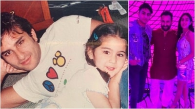 Sara Ali Khan, the eldest daughter of Saif Ali Khan, shares a friendly relationship with her dad. They are one of the coolest father-daughter duos in Bollywood. (Instagram/@saraalikhan95)