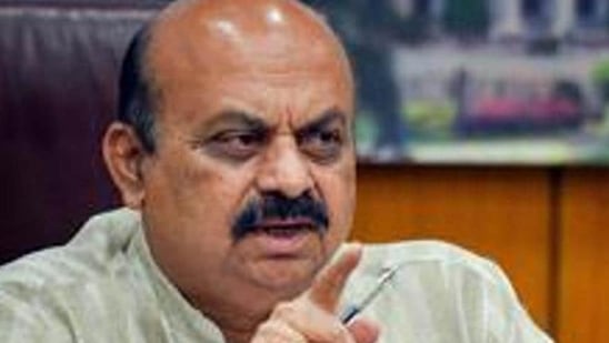 Karnataka chief minister Basavaraj Bommai.(PTI) Karnataka chief minister Basavaraj Bommai.(PTI)