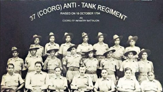 In 1946, it was converted to the 37 Coorg Anti-Tank Regiment Unit of the Royal Indian Artillery. It is now a part of the modern Indian regiment of artillery and wears the uniform of the artillery. (HT Photo)