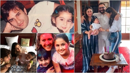 The 'Kedarnath' actor makes sure to treat her fans with not just pictures of herself but also of her family which includes members of the Pataudi family and the Kapoor family. Here are a few photos from Sara Ali Khan's family album that will make you go 'aww.'(Instagram)