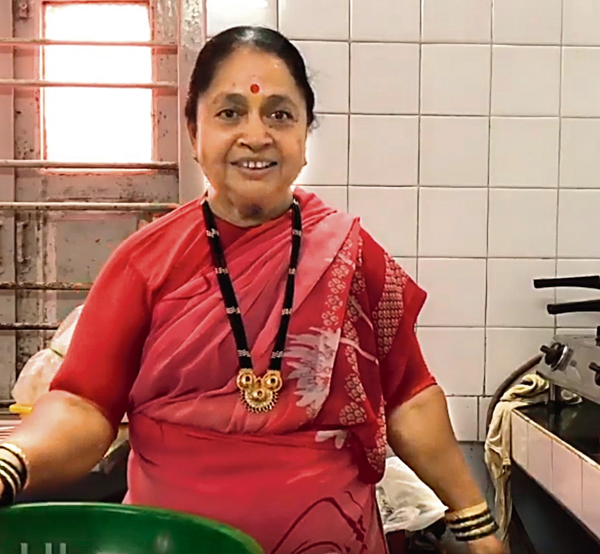 Rajni Kathin, 65, says she makes her videos partly because it bothers her that youngsters in her community can make pizzas but not bhakris.