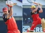Glenn Maxwell and AB de Villiers for RCB earlier in IPL 2021. (IPL/Twitter) Glenn Maxwell and AB de Villiers for RCB earlier in IPL 2021. (IPL/Twitter)