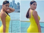 Nora Fatehi in a sexy yellow figure-hugging dress poses for sun-kissed shoot in Toronto Nora Fatehi in a sexy yellow figure-hugging dress poses for sun-kissed shoot in Toronto