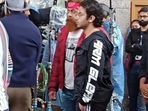 Salman Khan spotted filming Tiger 3 in Russia. Salman Khan spotted filming Tiger 3 in Russia.