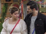 Bigg Boss OTT: Shamita Shetty confides in Raqesh Bapat. Bigg Boss OTT: Shamita Shetty confides in Raqesh Bapat.