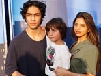 Suhana Khan posted pictures with Aryan and AbRam on Raksha Bandhan. Suhana Khan posted pictures with Aryan and AbRam on Raksha Bandhan.