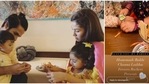 Mira Rajput's kids celebrated Raksha Bandhan. Mira Rajput's kids celebrated Raksha Bandhan.