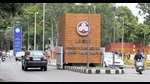 Patients complained that the tele-consultation numbers of departments at PGIMER are busy throughout the day. (HT file) Patients complained that the tele-consultation numbers of departments at PGIMER are busy throughout the day. (HT file)