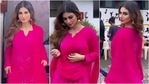 Mouni Roy celebrates Raksha Bandhan in rani pink chikankari sharara, here's what it cost(Instagram/@imouniroy) Mouni Roy celebrates Raksha Bandhan in rani pink chikankari sharara, here's what it cost(Instagram/@imouniroy)