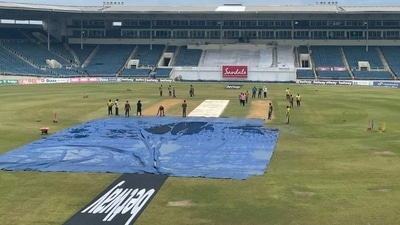 Rain prevent any play. (West Indies Cricket/Twitter)