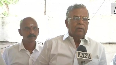 Newly appointed governor of Manipur speaks to media. (ANI Twitter) Newly appointed governor of Manipur speaks to media. (ANI Twitter)
