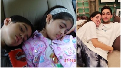 Navya Naveli Nanda shared a post with brother Agastya on Raksha Bandhan. Navya Naveli Nanda shared a post with brother Agastya on Raksha Bandhan.