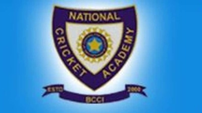 Logo of BCCI’s National Cricket Academy (NCA) in Bengaluru (HT Photo) Logo of BCCI’s National Cricket Academy (NCA) in Bengaluru (HT Photo)