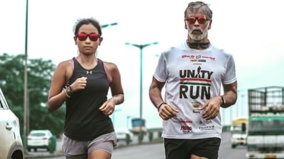Ankita Konwar on '7 days of highway runs' to Statue of Unity with Milind Soman: Experience of a lifetime (Instagram/@ankita_earthy) Ankita Konwar on '7 days of highway runs' to Statue of Unity with Milind Soman: Experience of a lifetime (Instagram/@ankita_earthy)