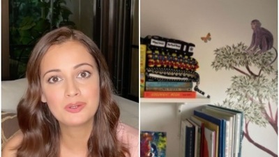Dia Mirza and Vaibhav Rekhi welcomed Avyaan in May. Dia Mirza and Vaibhav Rekhi welcomed Avyaan in May.