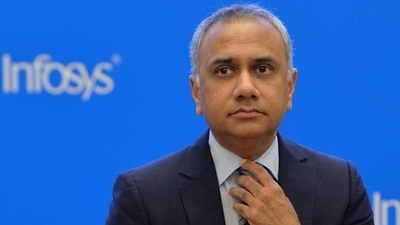 File image of Infosys CEO Salil Parekh. (AFP Photo) File image of Infosys CEO Salil Parekh. (AFP Photo)