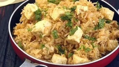 Quick and easy recipe: Paneer Pulao (Instagram/Tarla Dalal) Quick and easy recipe: Paneer Pulao (Instagram/Tarla Dalal)