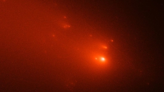 Nasa took to Instagram to share the comet-related post. (Instagram/@nasa)