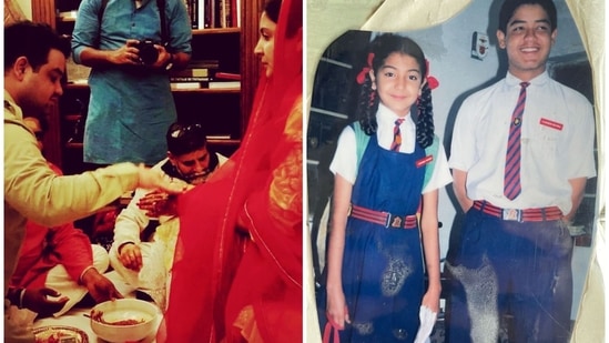 Anushka Sharma and Karnesh Ssharma took a trip down memory lane on Raksha Bandhan.