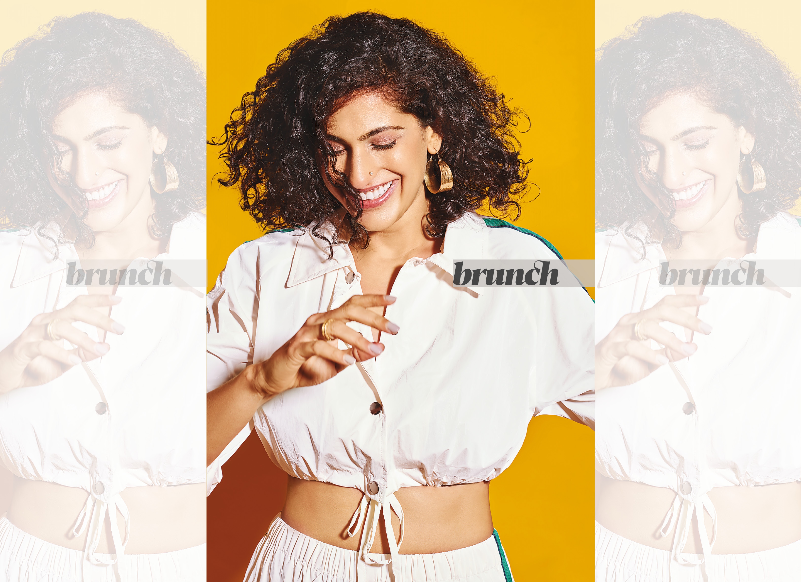Kubbra says that the casting process [in the entertainment industry] is thoroughly professional and good actors shine even in character roles; Outfit, Zara; watch, Panerai available at Panerai boutique, Palladium mall (Prabhat Shetty)