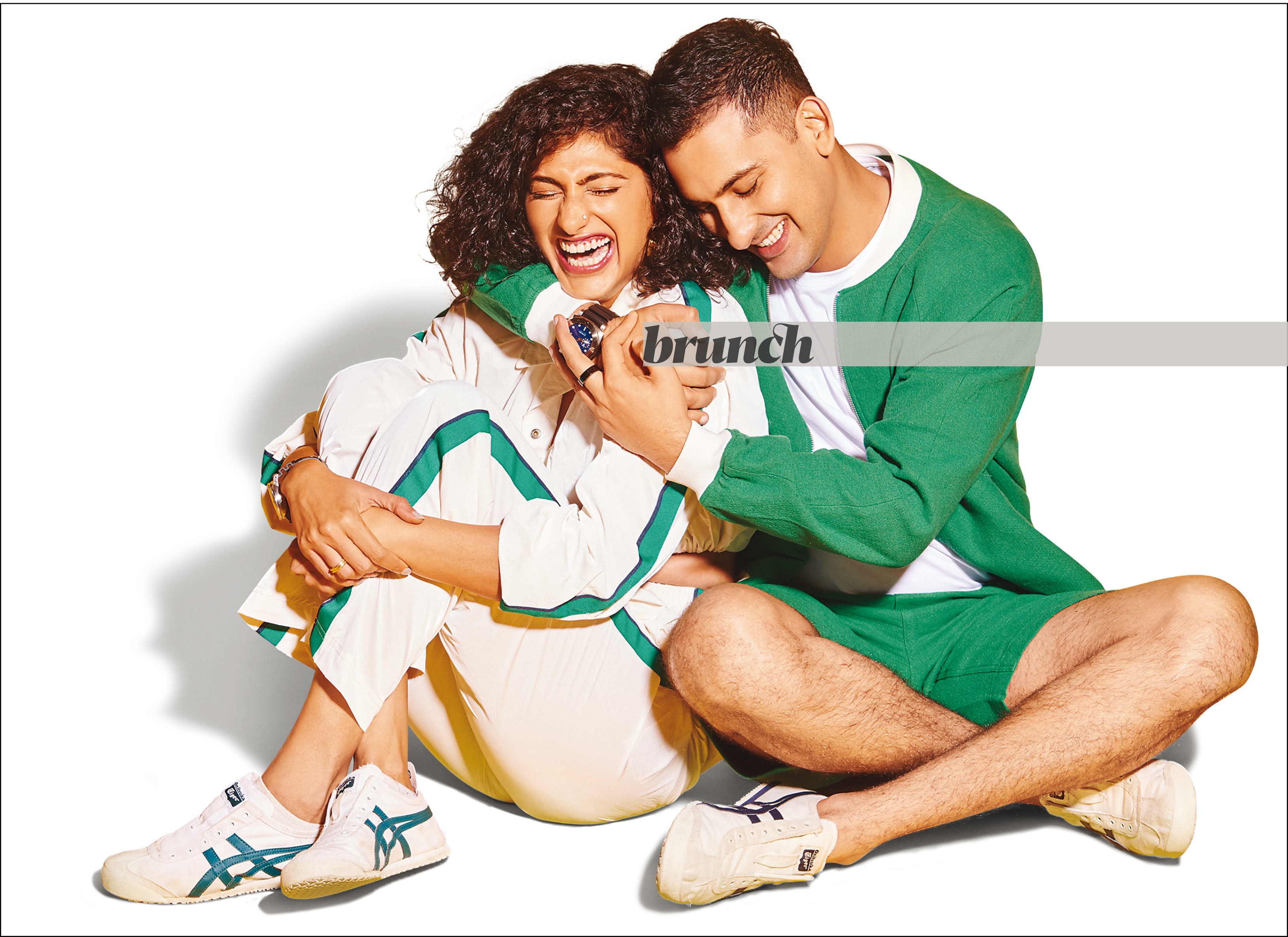 Kubbra and Danish say that they are both individually responsible for their own actions, but they always have each other’s back; On Kubbra and Danish: Outfits, Zara; watch, Panerai available at Panerai boutique, Palladium mall (Prabhat Shetty) Kubbra and Danish say that they are both individually responsible for their own actions, but they always have each other’s back; On Kubbra and Danish: Outfits, Zara; watch, Panerai available at Panerai boutique, Palladium mall (Prabhat Shetty)