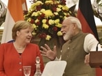 Indian Prime Minister Narendra Modi and German Chancellor discussed the unfolding security situation in Afghanistan and its implications on the region and the world.