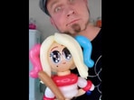The image shows the balloon Harley Quinn.(Instagram/@tobi_twists) The image shows the balloon Harley Quinn.(Instagram/@tobi_twists)