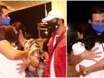 Rohit Roy with his daughter Kiara and brother Ronit Roy. Rohit Roy with his daughter Kiara and brother Ronit Roy.