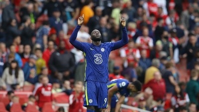 'The best one' - Chelsea's Romelu Lukaku relishes goal on Premier League return (REUTERS)