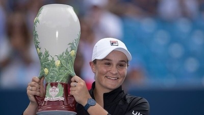 Ash Barty enjoys "awesome" U.S. Open tune-up with Cincinnati win (USA TODAY Sports)