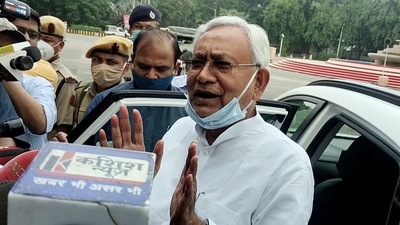 Bihar chief minister Nitish Kumar said that the caste-based census will help in formulating development plans effectively. (ANI Photo) Bihar chief minister Nitish Kumar said that the caste-based census will help in formulating development plans effectively. (ANI Photo)