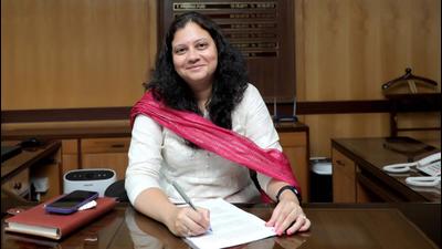 Anindita Mitra is a 2007-batch Indian Administrative Services officer of the Punjab cadre. (HT Photo) Anindita Mitra is a 2007-batch Indian Administrative Services officer of the Punjab cadre. (HT Photo)