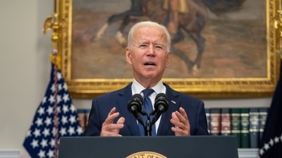 Biden also said that he was in talks with military officials about extending his government’s evacuation mission in Afghanistan beyond the August 31 deadline. (Bloomberg)