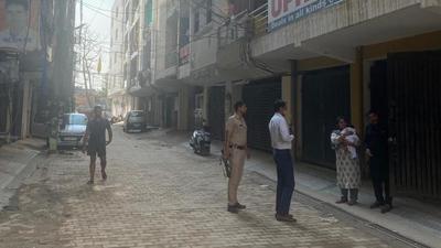 Around 135 flats have been constructed in violation of rules in the Sai Lane Colony of Old Gurugram. Around 135 flats have been constructed in violation of rules in the Sai Lane Colony of Old Gurugram.