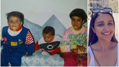 Parineeti Chopra shared throwback pictures to celebrate Raksha Bandhan. Parineeti Chopra shared throwback pictures to celebrate Raksha Bandhan.
