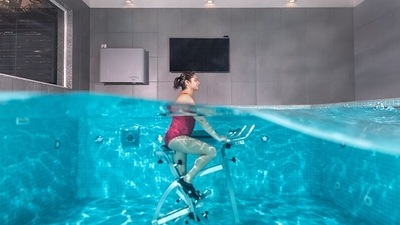 Aquatic therapy has numerous benefits from healing injuries to bringing relief in stress and anxiety issues. ( AquaCentric Therapy) Aquatic therapy has numerous benefits from healing injuries to bringing relief in stress and anxiety issues. ( AquaCentric Therapy)