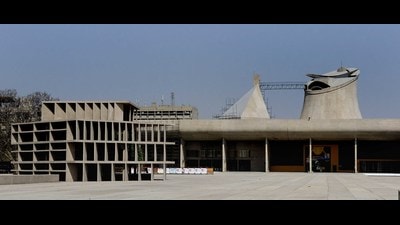 Punjab and Haryana Vidhan Sabha in Chandigarh. (HT File)