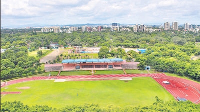 A panoramic view of the grounds at the Army Sports Institute in Pune, where 34 Olympians have trained in the past. (HT PHOTO) A panoramic view of the grounds at the Army Sports Institute in Pune, where 34 Olympians have trained in the past. (HT PHOTO)