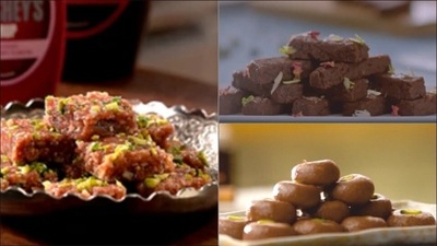 Recipe: Let Nuts Barfi, Nachni Choco Halwa, Choco-Elaichi Peda kill Monday blues (Hershey India) Recipe: Let Nuts Barfi, Nachni Choco Halwa, Choco-Elaichi Peda kill Monday blues (Hershey India)