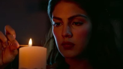 Rhea Chakraborty in a still from Chehre.