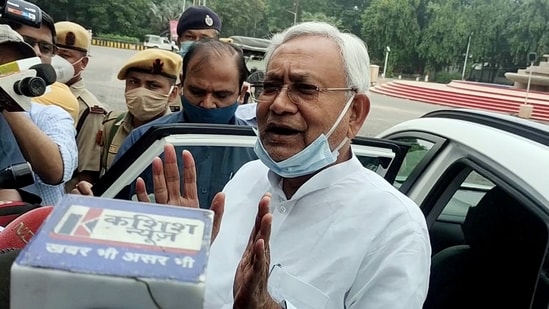 Bihar chief minister Nitish Kumar said that the caste-based census will help in formulating development plans effectively. (ANI Photo)
