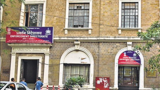 Following the raids, the Enforcement Directorate seized a luxurious beachfront bungalow, 16 luxurious cars, ₹82.5 lakhs in cash, two kg gold and other high-end items. (HT File)