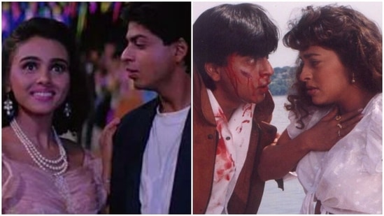 Shah Rukh Khan starred in both Darr and Kabhi Haan Kabhi Naa.