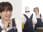 BTS members Suga, Jimin and Jungkook from Run BTS episode 148. BTS members Suga, Jimin and Jungkook from Run BTS episode 148.