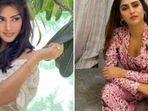 Rhea Chakraborty and Krystle D’Souza will be seen next in Chehre. Rhea Chakraborty and Krystle D’Souza will be seen next in Chehre.