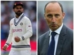 'England supporters won't like Virat Kohli but he doesn't care a jot about that': Nasser Hussain on India captain ahead of third Test(Agencies/HT Collage) 'England supporters won't like Virat Kohli but he doesn't care a jot about that': Nasser Hussain on India captain ahead of third Test(Agencies/HT Collage)